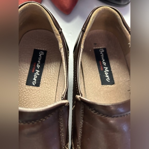 Bruno Marc brown leather loafers - Picture 7 of 7